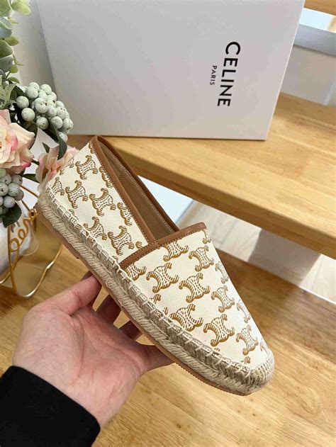 celine espadrille flat|Women's Flat espadrille with Triomphe signature in Triomphe .